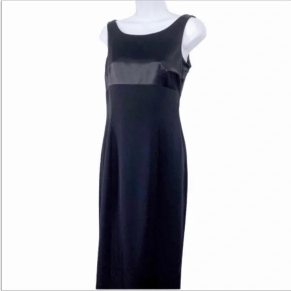 TAHARI sleeveless long formal dress 4 - Picture 4 of 13